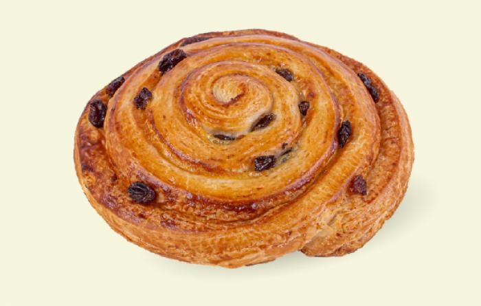 Custard Raisin Cinnamon Danish