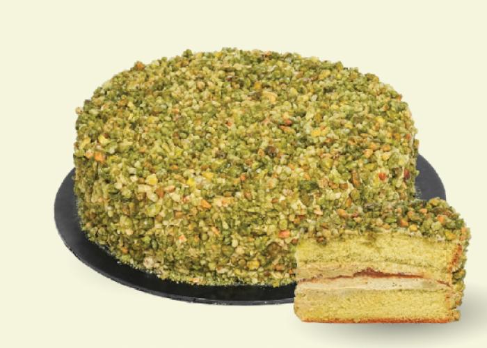 Pistachio Praline Cake