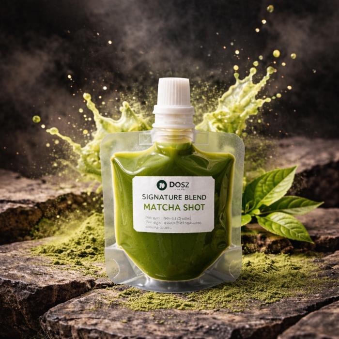 Matcha Shot Pouch