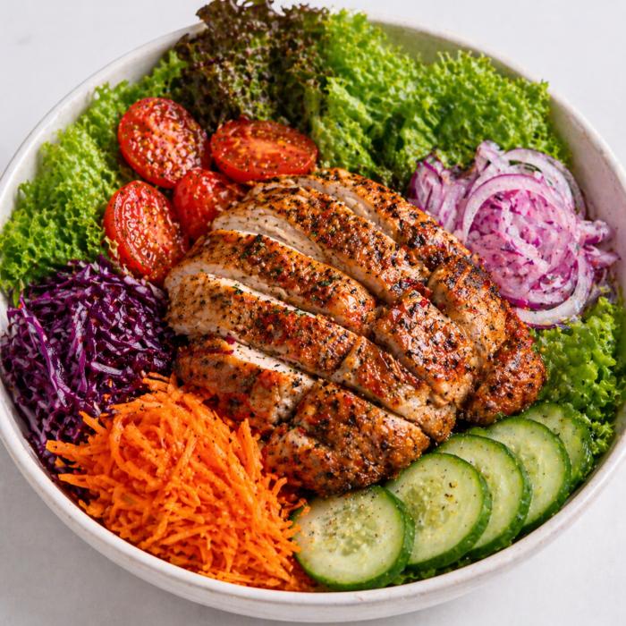 Roasted Chicken Salad Bowl.
