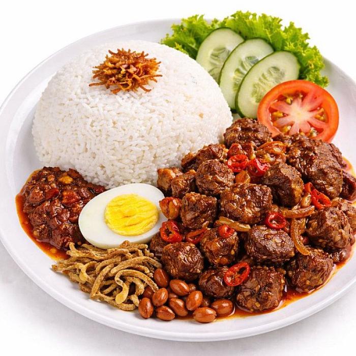 Nasi Lemak Sambal Paru