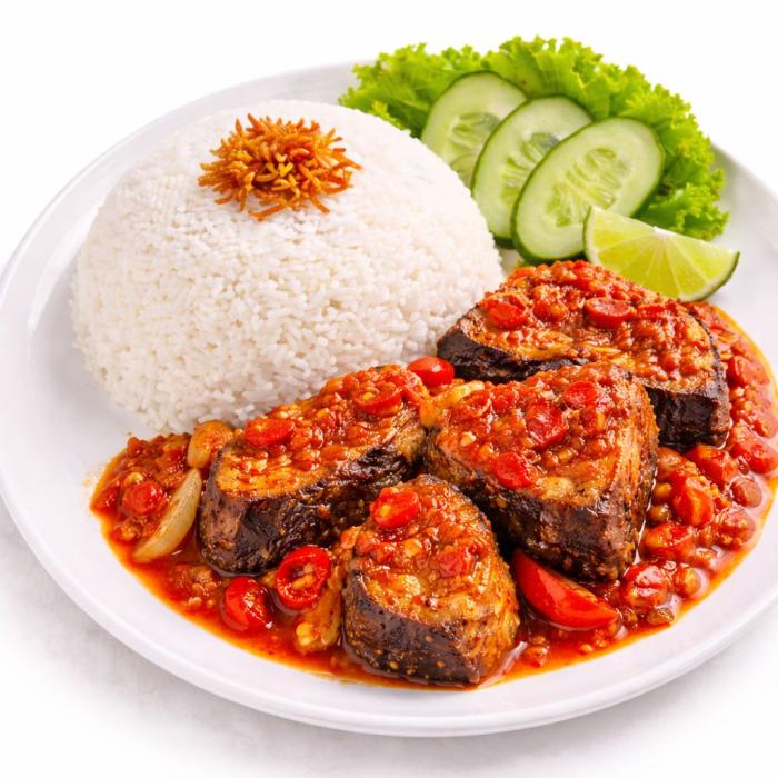 LUNCH DEALS - Nasi Ikan Tongkol Belado