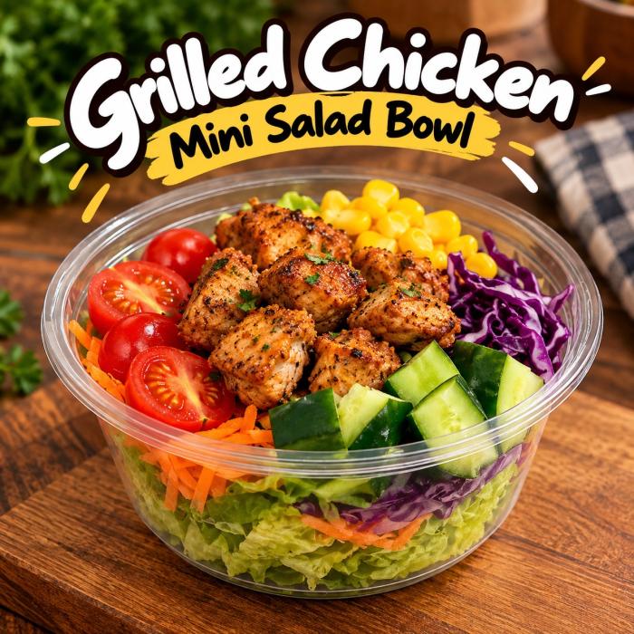 Grilled Chicken Salad Bowl