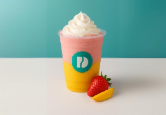 Strawberry Mango Frappe